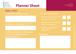 Planner Sheet